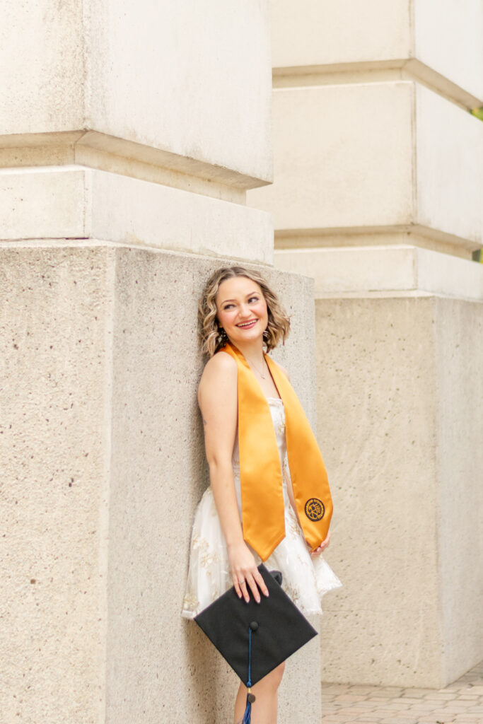 College Grad Bell Tower